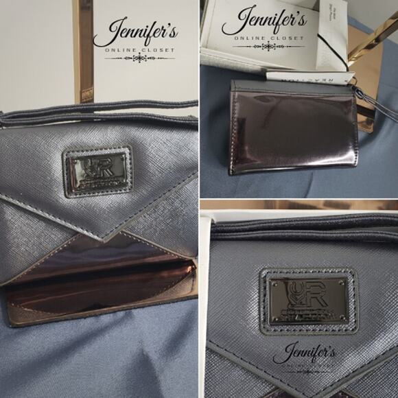 Kenneth Cole Reaction NWT Silver Device Wallet - Picture 9 of 11